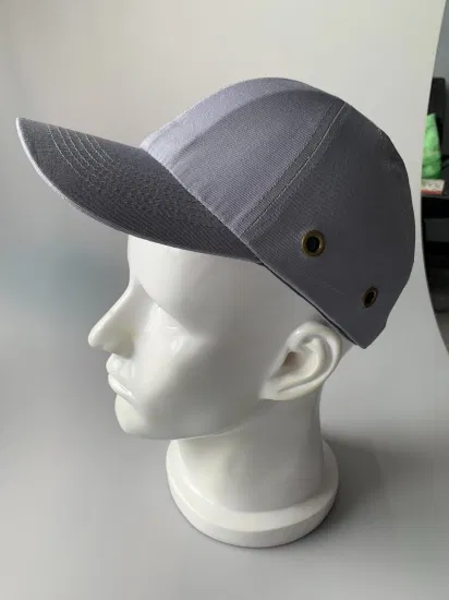 Sicherheits-Anstoßkappe zum Schutz des Kopfes / Sicherheits-Snapback-Kappe mit 6 Einsätzen